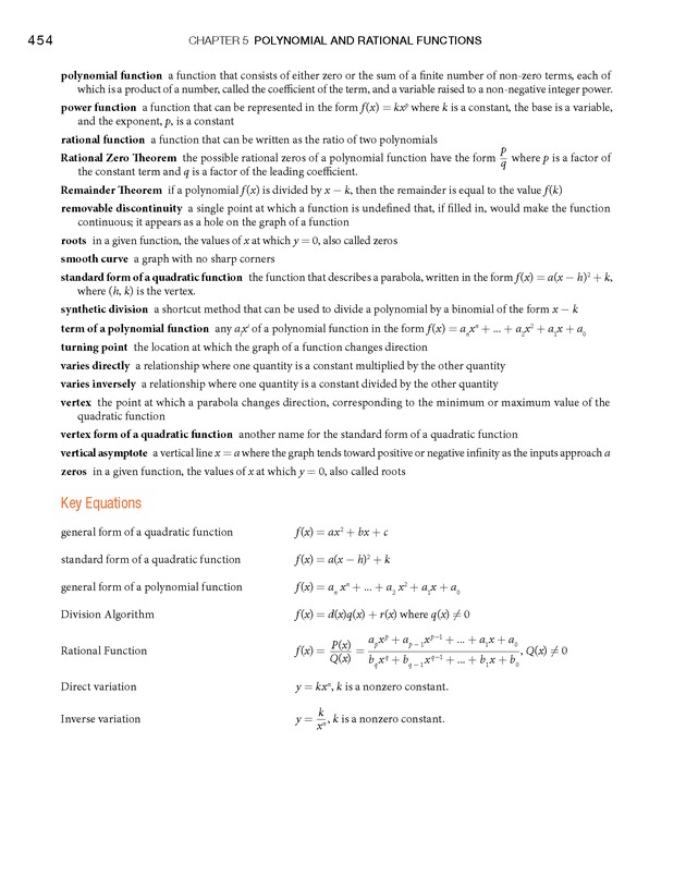 Algebra and Trigonometry - Front Matter 472